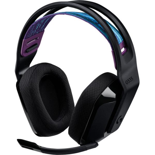 LOGITECH G G535 LIGHTSPEED Wireless Gaming Headset Headset full size LIGHTSPEED wireless black Discord Certified 981-000