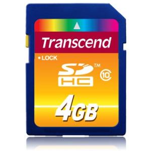 CARD 4GB Transcend Ultimate SDHC 10MB/s TS4GSDHC10