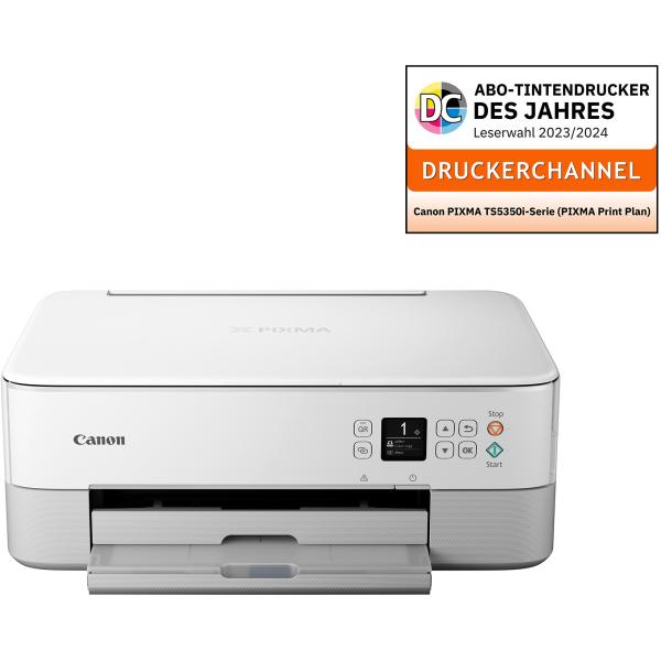 Canon Pixma Ts5351i 3 In 1 Tintenstrahl-multifunktionsdrucker Weiß 4462C106 (4549292198232)