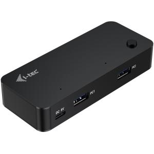 D I-TEC Universal KVM HUB 2x USB-C 3.2 Gen.1 + 2x USB-A 3.2 Gen.1 1x USB-C power-in CAKVMHUB2A2C