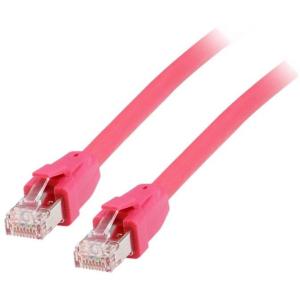 Equip Patchkabel Cat8.1 S/FTP 2xRJ45 5.00m rot LSZH Polybeutel 608024