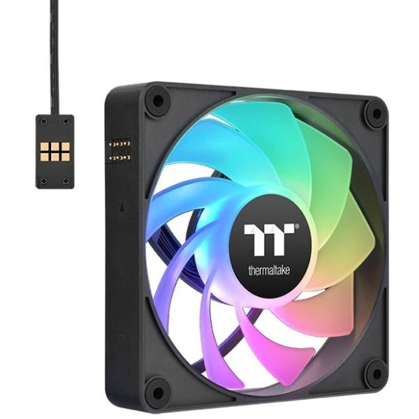 140mm Thermaltake CT140 EX Reverse ARGB Sync PC Cooling Fan 3 Fan Pack CL-F193-PL14SW-A