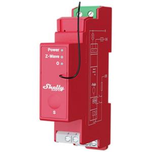 Shelly Relais "Wave Pro 1PM" max 16A Z-Wave DIN-Rail Shelly_W_Pro_1PM