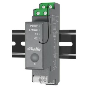Shelly Relais "Wave Pro 2" max 25A Z-Wave DIN-Rail Shelly_W_Pro_2