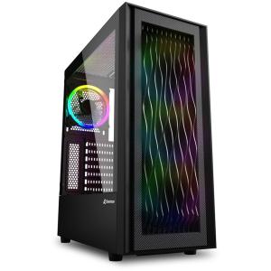 Midi Sharkoon WAVE RGB Black 4044951037544