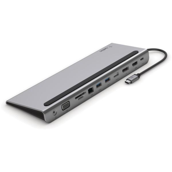 Belkin USB-C Multiport Dock mit 11 Anschlüssen / Adapter INC004btSGY