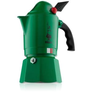 Bialetti Moka Alpina 3 Espressokocher Grün, 3 Tassen 0002762/MR (8006363027625)