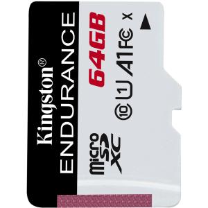 CARD 64GB KINGSTON microXC Endurance 95R/45W C10 A1 UHS-I Card Only SDCE/64GB