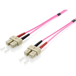 Equip LWL Patchkabel SC->SC 5.00m Multimode Duplex OM4 vi Polybeutel 255525