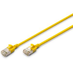 DIGITUS Patchkabel CAT 6A F/FTP Slim 1.50m gelb DK-1632-A-015S-Y