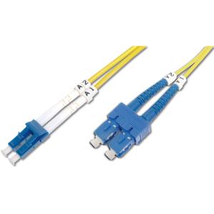 DIGITUS LWL Patchkabel LC -> SC 10.00m Singlemode Duplex OS2 DK-2932-10