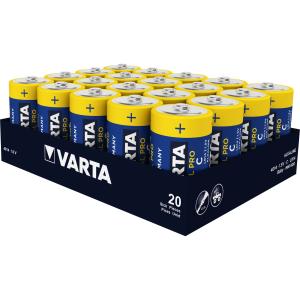 20 Varta Batterien Industrial Baby C 1,5 V 4014211111 (4008496356515)