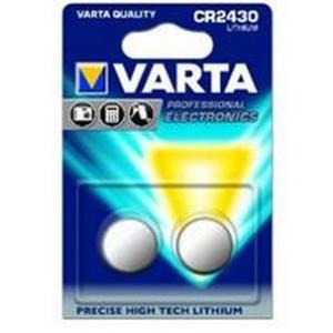 Batterie Knopfzelle CR2430 *Varta* 2-Pack 06430101402