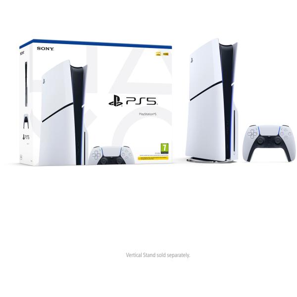 Sony PlayStation 5 Slim Disc 1 TB SSD 8K HDR White 9577171