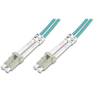 DIGITUS LWL Patchkabel LC -> LC 15.00m Multimode Duplex OM3 DK-2533-15/3