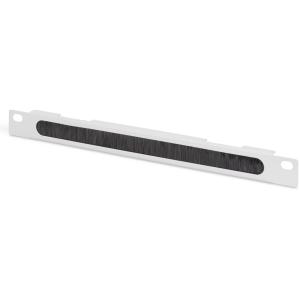 DIGITUS Kabelbürstenleiste 0.5HE 10" 254mm grau DN-10 ORG-1/2U