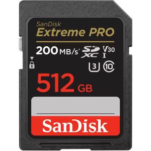 CARD 512GB SanDisk Extreme PRO SDXC 200MB/s SDSDXXD-512G-GN4IN