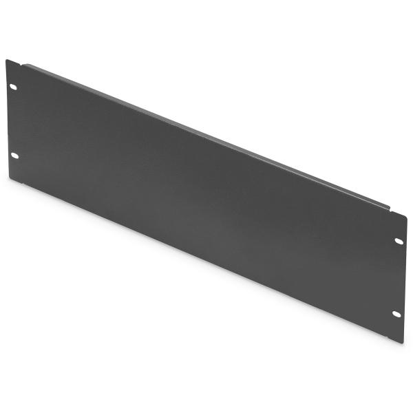 DIGITUS Abdeckplatte 4HE Blindabdeckung 483mm schwarz DN-19 BPN-04-SW