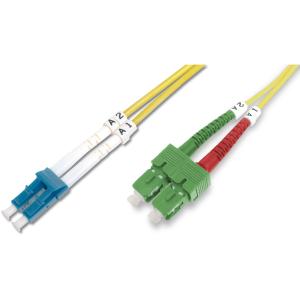 DIGITUS Fiber Optic Singlemode PatchK SC (APC) to LC (PC) 2m DK-292SCA3LC-02