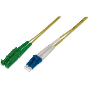 DIGITUS LWL Patchkabel E2000 -> LC 1.00m Singlemode Duplex AL-9E2000LC-01I