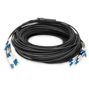 DIGITUS LWL Patchkabel LC->UPC 100m Vorkonfektioniert OS2 8 DK-2A338U100BK-BBB