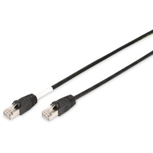 DIGITUS Patchkabel Cat6 S/FTP 2xRJ45 5.0m schwarz Outdoor DK-1644-050/BL-OD