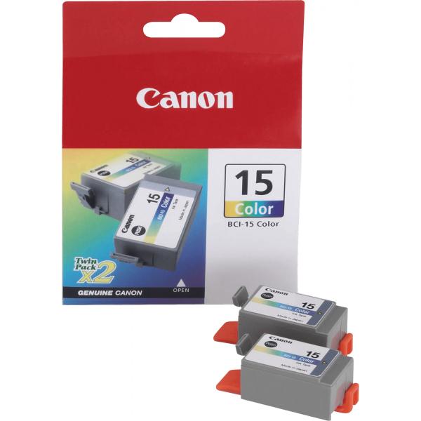 Canon BCI-15C farbig 2x 8191A002