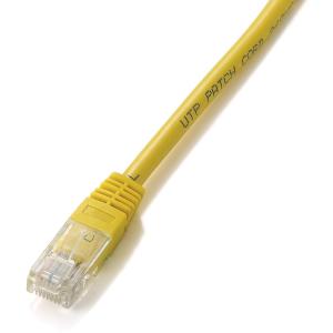 Equip Patchkabel Cat5e U/UTP 2xRJ45 10.00m gelb Polybeutel 825466