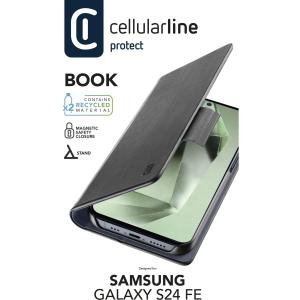 Cellularline Book Case fr Samsung S24 FE Black BOOK3GALS24FEK