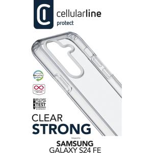 Cellularline Clear Strong Case fr Samsung S24 FE CLEARDUOGALS24FET