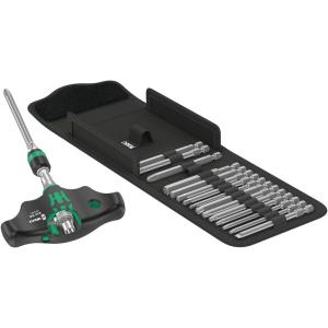 Wera Kraftform Kompakt 400 RA Set 1. Quergriffratsche 17-tlg 05023471001