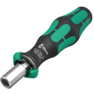 Wera Bits-Handhalter mit Ratschenfunktion 1/4". 838 RA S 05051492001