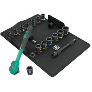 Wera 8100 SB 12 Zyklop Comfort Knarrensatz. 3/8". metrisch 05005530001