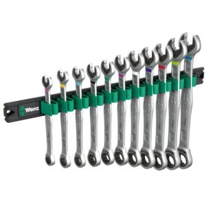 Wera 9630 Magnetleiste 6000 Joker 1 Maul-Ringratschen-Satz 05020014001
