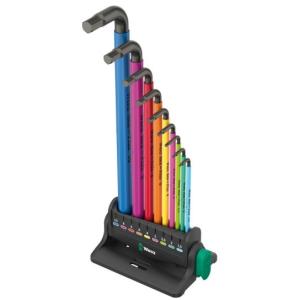 Wera 950/9 Hex-Plus Multicolour 3 Winkelschlüsselsatz metri 05133165001