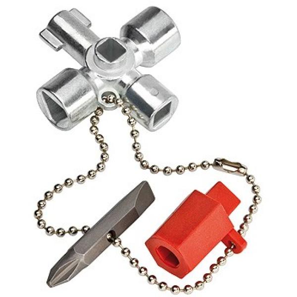 KNIPEX Schaltschrankschlssel. kurze Ausfhrung 00 11 02