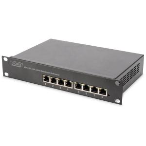 10' Gigabit Ethernet PoE Switch, 8-Port DIGITUS DN-95317 (4016032441038)