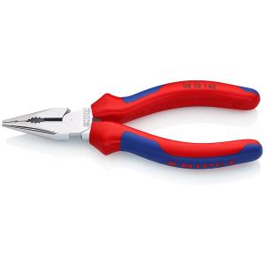KNIPEX Spitzkombizange verchromt 145 mm 08 25 145