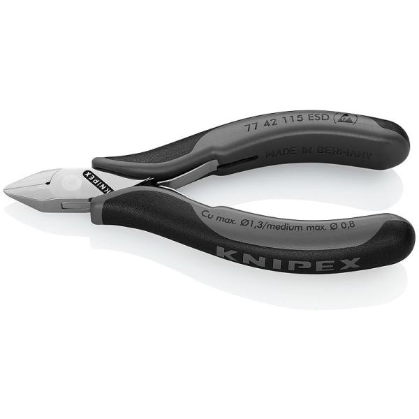 KNIPEX Elektronik- Seitenschneider ESD 77 42 115 ESD