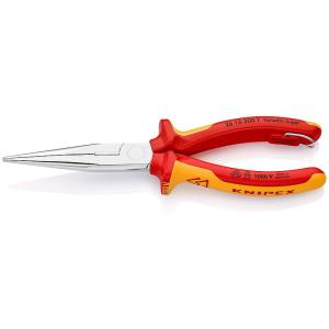 KNIPEX Flachrundzg m.Schneide/ Befestigungsse 26 16 200 T