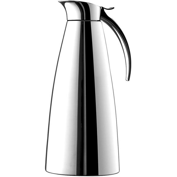 Emsa Isolierkanne, Edelstahl, 1 Liter, Easy Open Verschluss, Eleganza 502489 (4009049202280)