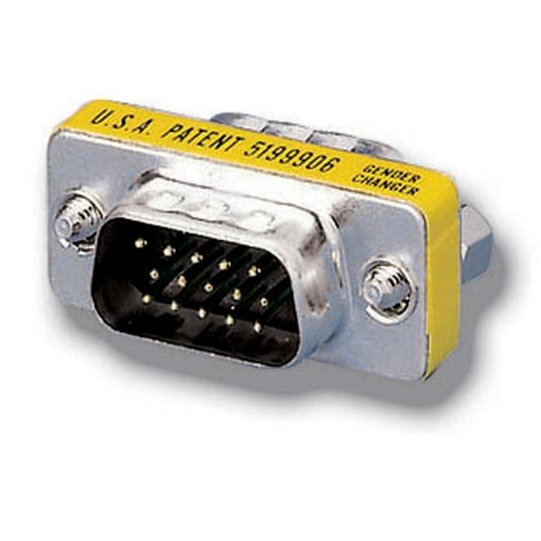 Equip Gender Changer 15pol St/St VGA HD mini 124320