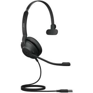Jabra Evolve2 30 SE MS Mono Headset on-ear wired USB-A noise isolating Certified for Microsoft Teams 23189-899-979