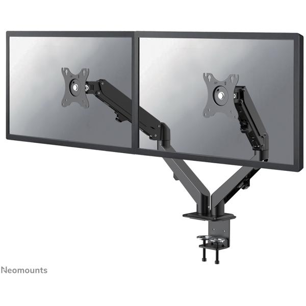 Neomounts Monitor-halterung Ds70-700bl2 Schwarz Für 2 Monitore, Tischklemme (8717371449254)