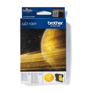 Tinte für  MFC-6490CW, gelb brother LC-1100Y (4977766659789)