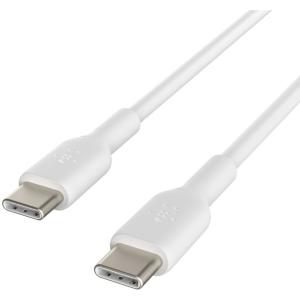 Belkin USB-C/USB-C Kabel PVC, 2m, weiß CAB003bt2MWH