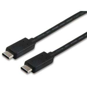 USB 2.0 Cable Type C Male to Male 1m equip 12888307 (4015867198711)