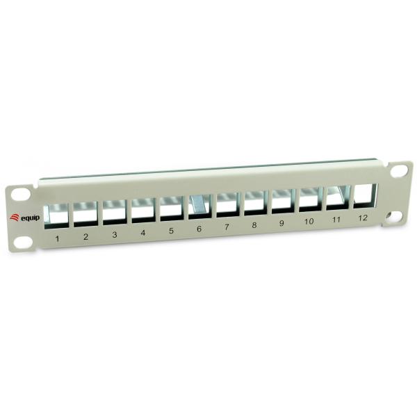 Equip Patchpanel 12x Cat6A 10