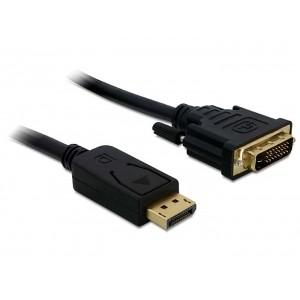 DELOCK Kabel Displayport > DVI24+1 St/St 3m DL 82592