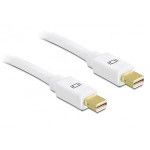 DELOCK Kabel DP mini St > DP mini St 1m weiss 82794